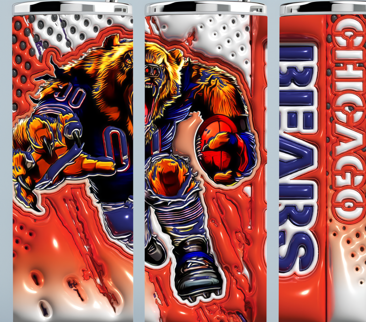 Chicago Bears Football tumbler