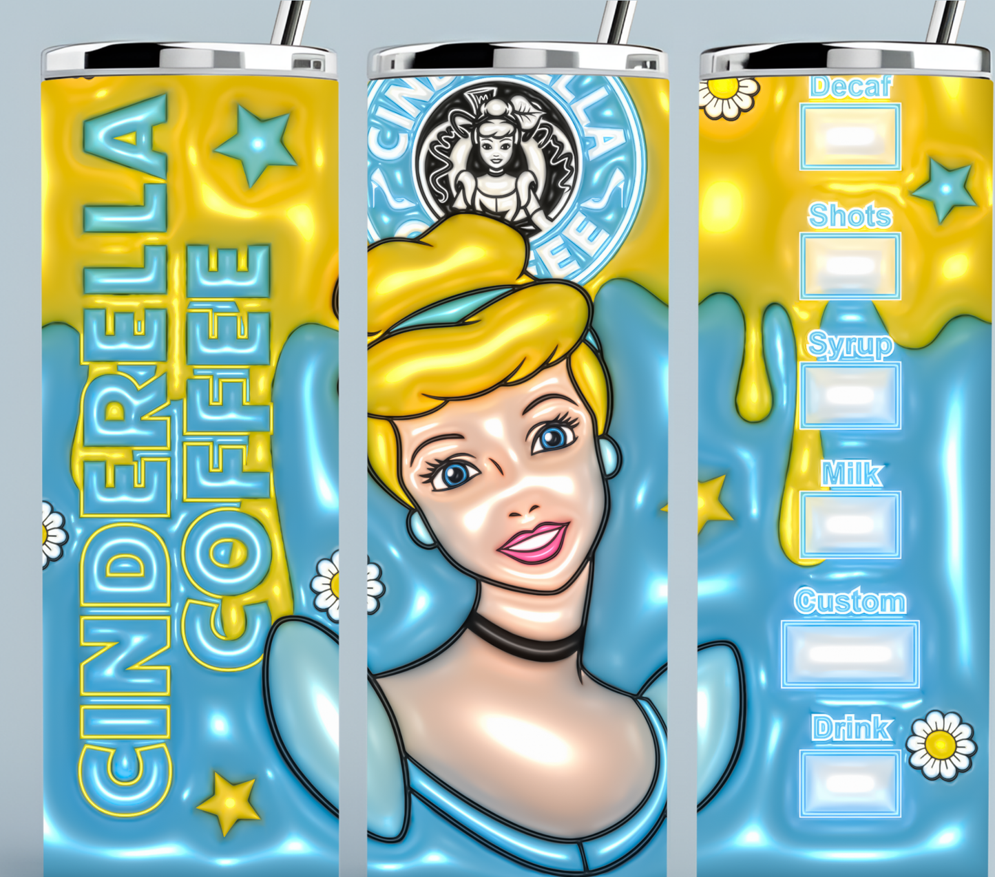 Cinderella Starbucks Coffee Tumbler