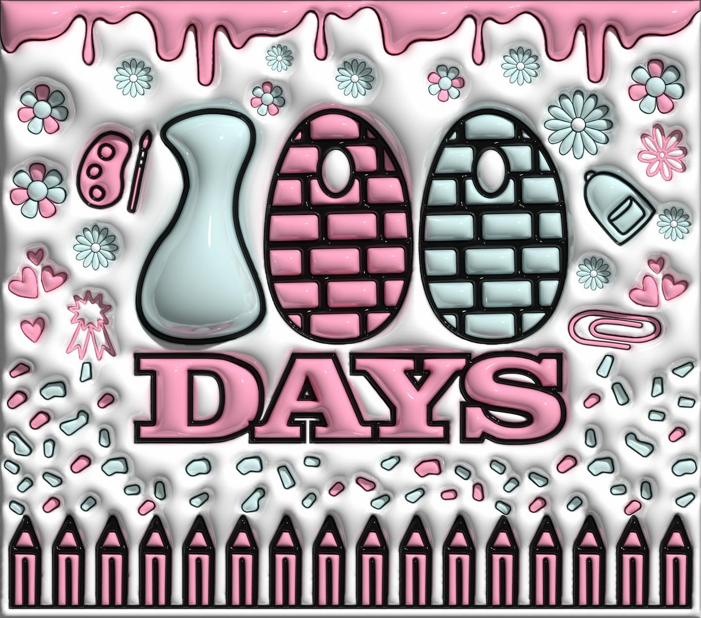 100 Days of School Tumbler