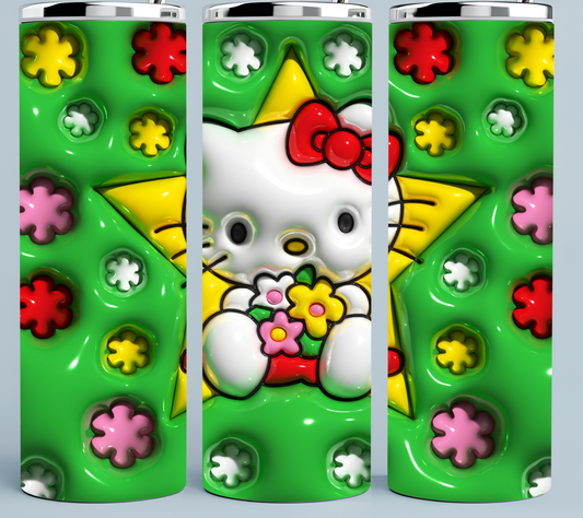 3d Hello Kitty Tumbler