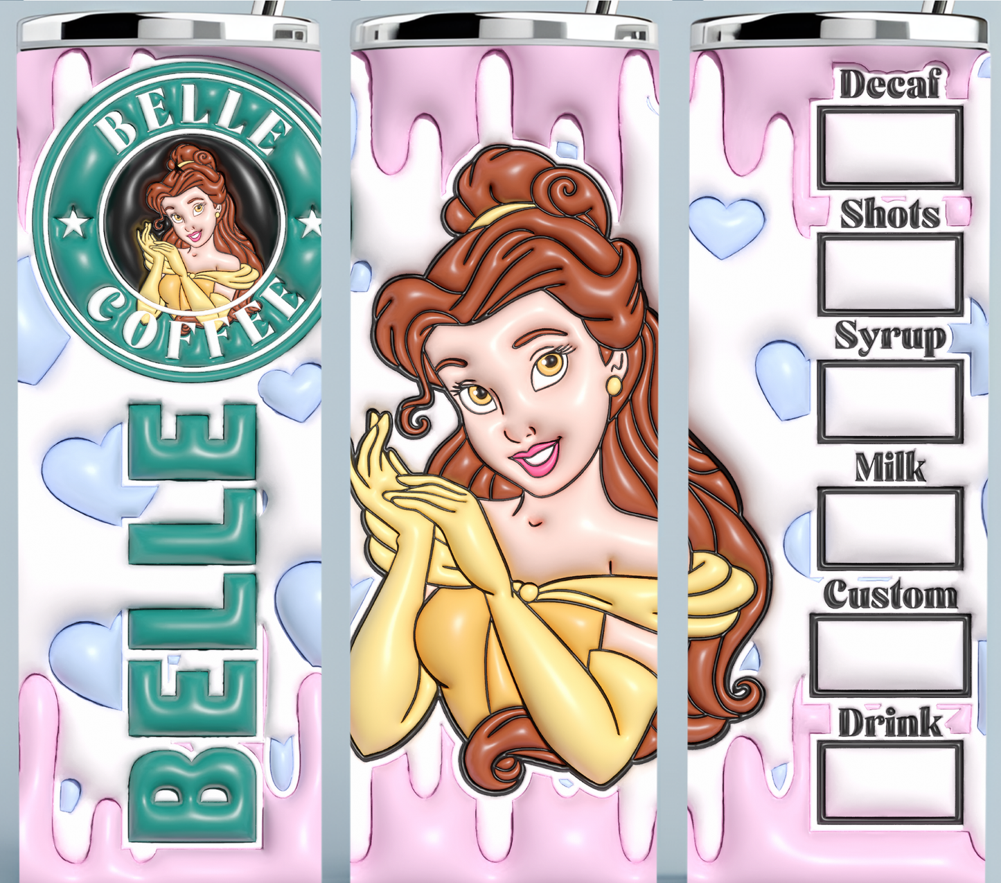 Belle Coffee Starbucks tumbler