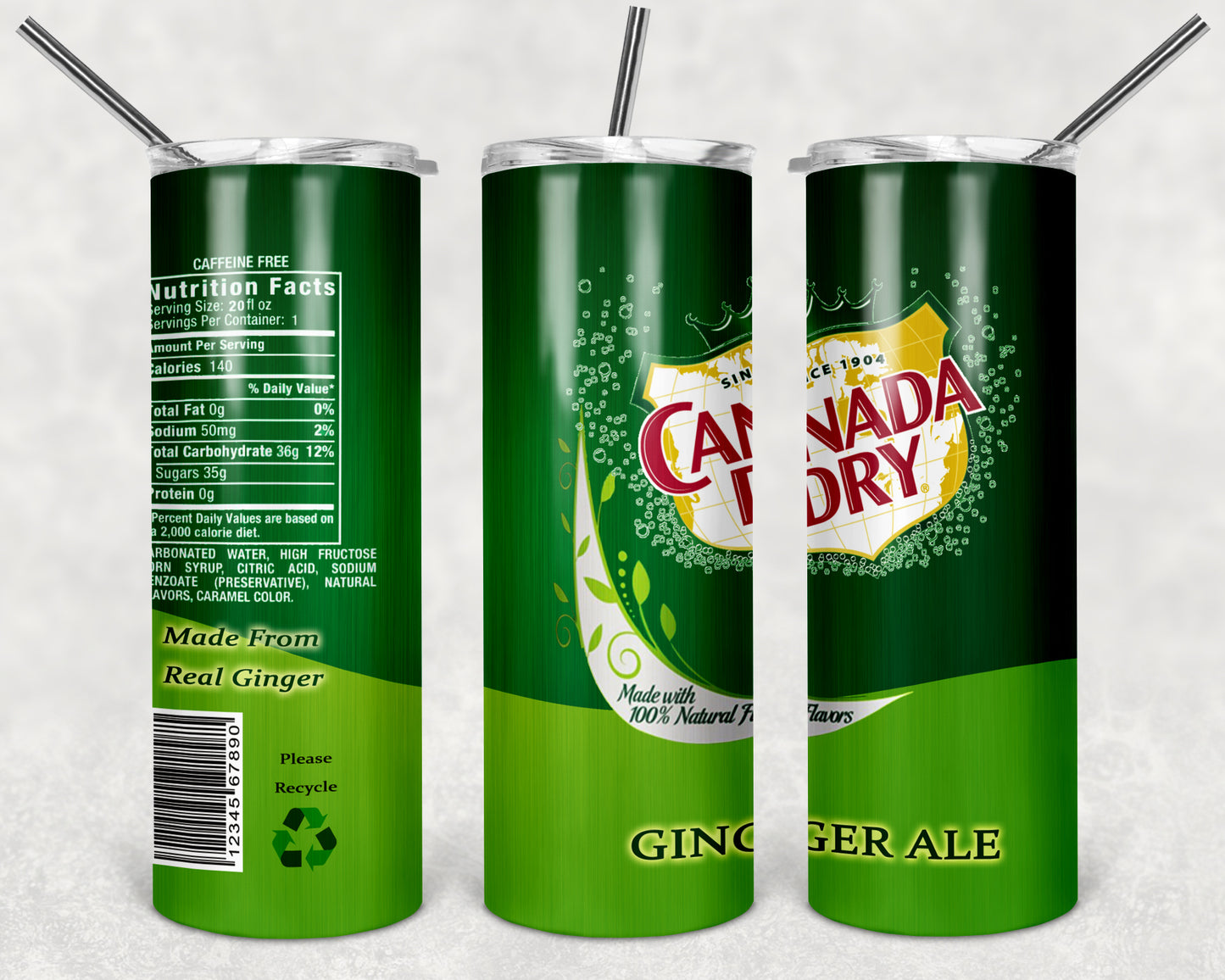 Canada Dry Soda Can tumbler