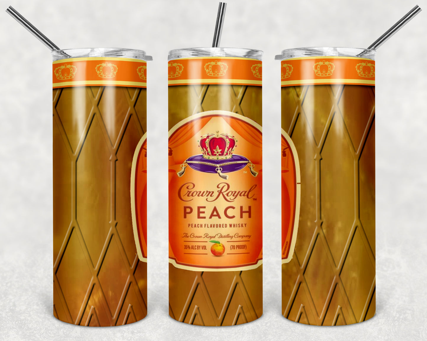 Crown Royal Peach Tumbler