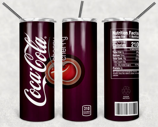 Cherry Coca Cola tumbler