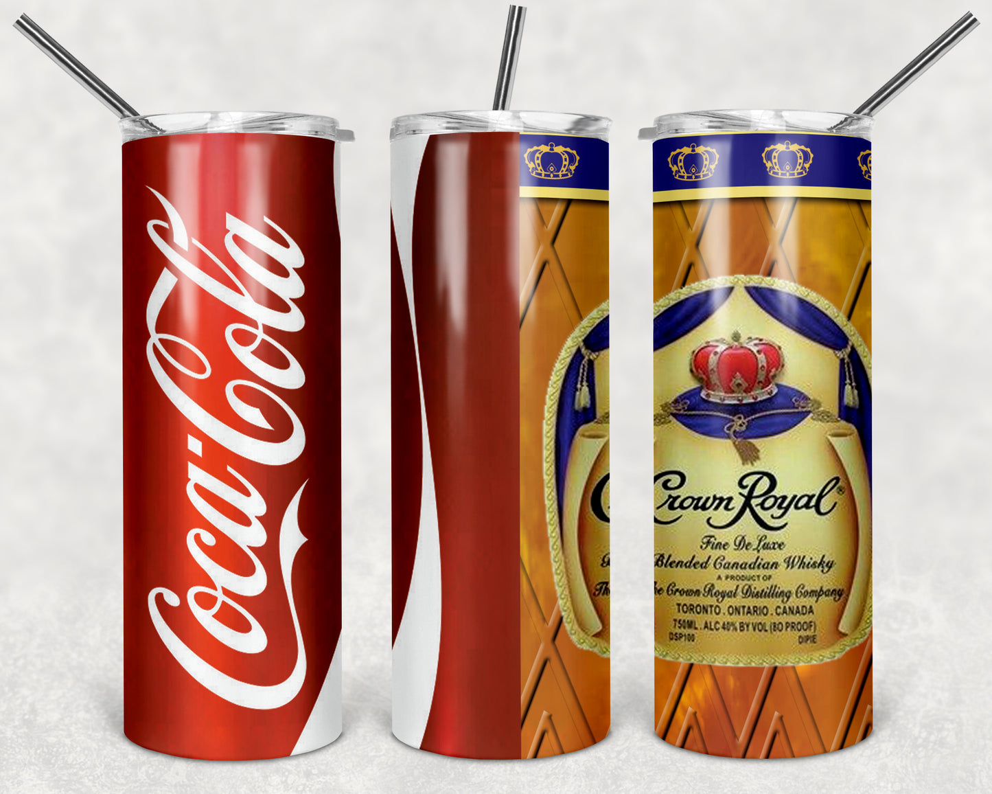 Crown and Coca Cola