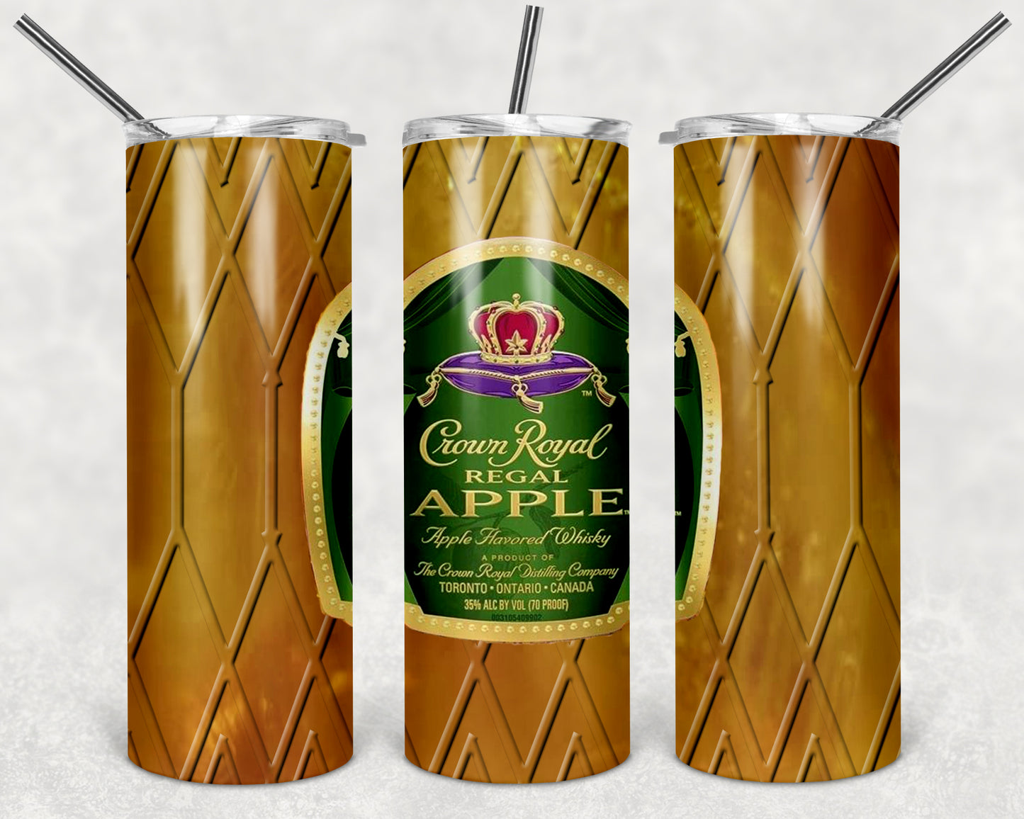 Crown Royal Regal Apple tumbler