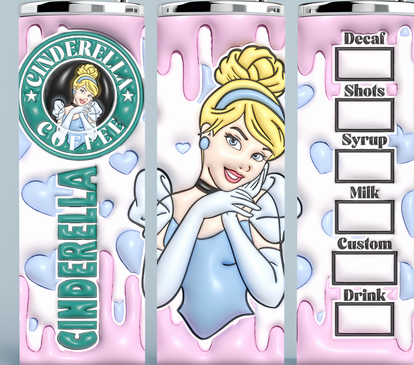 Cinderella Starbucks Coffee Tumbler